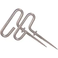 iFish Ice Screws 2-pack for ice fishing tents