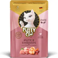 Kitty Cat Økonomipakke Paté 24 x 85 g - Kalkun og reker