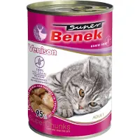 Super Benek Grain Free Chunks 10 x 415 g - Vilt i saus