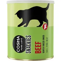 Cosma Snackies Maxi Tube - frysetørkede kattesnacks - Biff 130 g