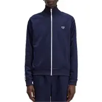 Fred perry for man. J4620 Taped Track Jacket blue (XXL), Casual, Polyester