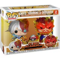 Funko POP! My Hero Academia Shoto Todoroki Og Endeavor Eksklusiv Figur