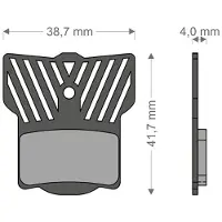 Brenta Ciclo Light Tech Mt2-8 Disk Magura Skivebremseklosser