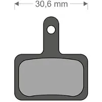 Brenta Ciclo Deore/altus/orion Shimano/trp/quad Sinterbremseklosser