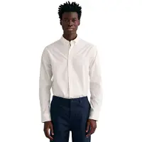 Gant Reg Pinpoint Oxford Skjorte Med Lange Ermer