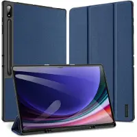DUX Samsung Galaxy Tab S10 Ultra Domo Tri-Fold Smart Folio-etui - Blå
