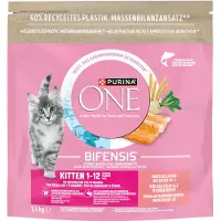 Purina One Junior Laks - Økonomipakke: 6 x 1,5 kg