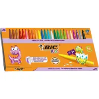 BIC PK24 Visa FiberTUSSER ASS farger