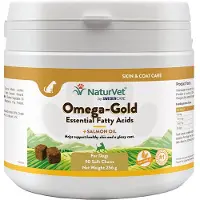 NaturVet Omega Gold - 90 tyggetabletter