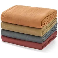 MOMCOZY 4-pak babytepper til mottak/svøp 47 x 47 tommer