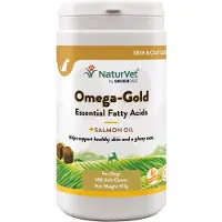 NaturVet Omega Gold - 180 tyggetabletter