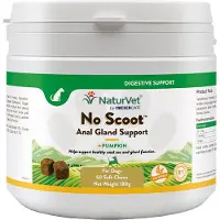 NaturVet No Scoot - 60 tyggetabletter