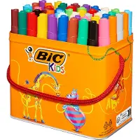 BIC Kids Ecolutions Visacolor XL-tusjer, 48 stk.