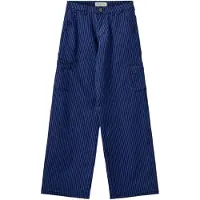 Sofie Schnoor Jenter Jeans - Gitte - Dark Blue Striped - - 10 år (140) - Jeans