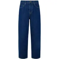 Pepe Jeans for man. PM207705CU4 Blue Barrel Jeans (34/30), Casual, Cotton, Denim, Sustainable