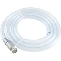 Amio Utblåsnings-/eksosslange med aluminiumspumpe, selvfyllende -02404