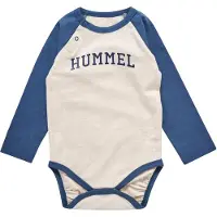 Hummel Body I/e - hmlBlixen - Hvitkappegrå - - 68 - Langermet Body