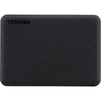 Toshiba Canvio Advance - Harddisk - 2 TB - ekstern (bærbar) - 2.5" - USB 3.2 Gen 1 - svart