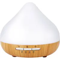 Grundig Aromadiffusor med LED og timer - Hvit/tre