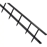 GBC SureBind - 25 mm - 10 ringer - A4 (210 x 297 mm) - 250 ark - svart - 100 stk bindestrips