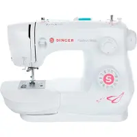 SINGER Fashion Mate, Hvit, Automatisk symaskin, Sying, 4 Steg, Variabel, Jekk, Rotasjon