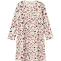 Name it Nattkjole - Noos - NkfNightgown - Peyote Melange - - 5-6 år (110-116) - Nattkjole