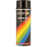 Motip Metallic effekt lak 400ml sort