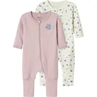 Name it Nattdrakt - Noos - 2-pack - Jet Stream - - 1 år (80) - Nattdrakt