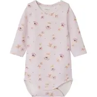 Name it Body I/e - NbfLisa - Festivalblomst - - 56 - Langermet Body