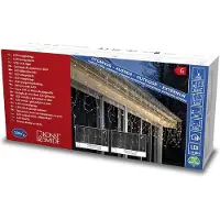 Konstsmide 2733-802, Garland, Plast, Hvit, 0,637 m