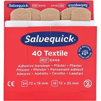 Cederroth Plaster tekstil - 40 plastre x 6 refill