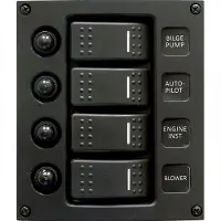 Talamex Svitsjpanel Buet Design 4 Brytere