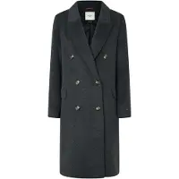 Pepe Jeans for woman. PL402473 Grey Beth coat (S), Casual, Wool