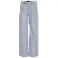 Kids Only Jeans - Glitter - KogCanal - Light Blue Denim/Coated - - 14 år (164) - Jeans