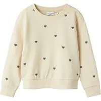 Name it Collegegenser - NmfValba - Summer Sand - - 6 år (116) - Collegegenser