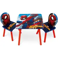 Marvel Set Spiderman Lekebord Og Stolsett