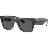 Ray-Ban Mega Wayfarer Transparent Black Solbriller svart