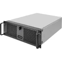 Silverstone RM400 - Kabinett - Server (Rack) - Svart