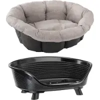 Ferplast Tweed Sofa i beige til kurv Siesta Deluxe (uten kurv) - Størrelse: 4: L 64 x B 48 x H 25 cm