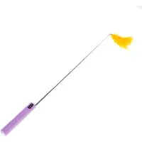 TIAKI kattfiskestang pompon med LED-peker 1 stk