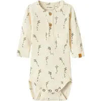 Name it Lil' Atelier Body I/e - Rib - NbmGavo - Turteldue/DRAKER - - 1 år (80) - Langermet Body