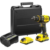 Fatmax V20 SFMCD720D2K bor-/skrumaskin 18 V 80 Nm 2 x 2,0 Ah koffert
