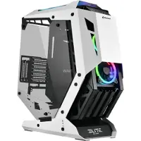 Sharkoon Elite Shark CA700 - Mid tower - ATX - sidepanel med vindu (herdet glass) - ingen strømforsyning - USB/lyd