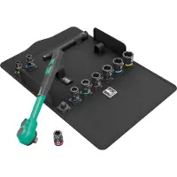 Wera 05005531001, 9 stykker, Sort, Grønn, Sort, Grønn, Tsjekkisk Republikk, 1,34 kg, 28 cm