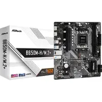 Asrock B650M-H/M.2+ - Hovedkort - micro ATX - Socket AM5 - AMD B650 Chipset - USB-C 3.2 Gen 1, USB 3.2 Gen 1 - Gigabit LAN - innbygd grafikk (CPU k...