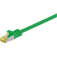Duracell goobay - Koblingskabel - RJ-45 (hann) til RJ-45 (hann) - 2 m - SFTP, PiMF - CAT 7 - halogenfri, formstøpt - grønn