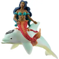 Schleich Bayala - Isabelle On Dolphin - - OneSize - Lekefigur