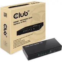 Club 3D SenseVision CSV-1380 - Video/lyd-splitter - 4 x HDMI