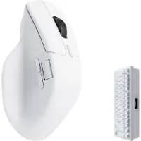 Keychron M6 Light 78g Wireless 4K - Gaming mus - Optisk - 6 - Hvit