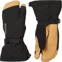 Sealskinz Congham, 3 finger, hansker, svart